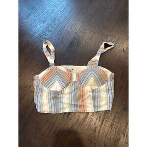 American‎ eagle cropped tank top women’s small NWT - b13